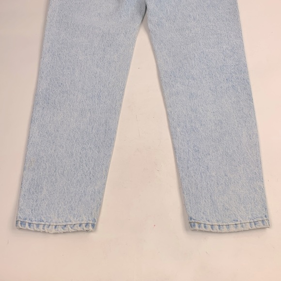 Vintage Lee Light wash denim tapered Jeans Size 7 medium Cotton Retro - Picture 6 of 16